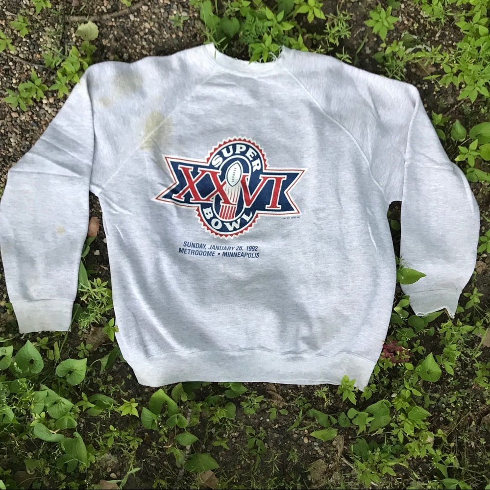 Vintage NFL Super Bowl XXVI 26 Redskins vs Bills